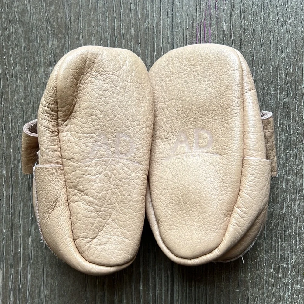 NWB Handmade Baby Moccasins (Etsy)